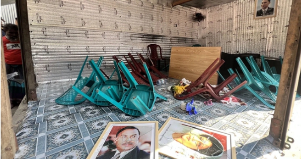 দুই গ্রুপের সংঘর্ষে বিএনপি কার্যালয় ভাঙচুর,নিহত ১ আহত ১০